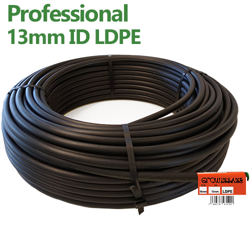 Black LDPE Water Pipe Hose Garden Irrigation 13mm ID Details about   Gardiflex 16mm 