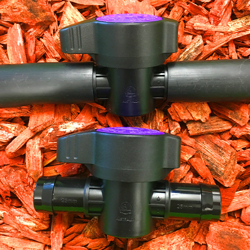 1" 25mm PURPLE Back Antelco Barbed Shut Off Valves HIGH QUALITY SAVE $ BAY HYDRO 
